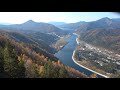 Саяно-Шушенская ГЭС и поселок Черёмушки с высоты