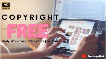 Study|Workspace|Office|Desk|Computer|Meeting |Laptop|Typing - NoCopyright Video|FootageHut