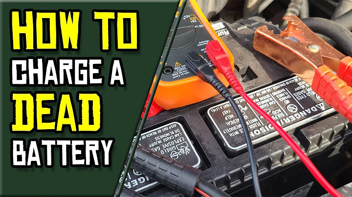 Wie man eine ENTLEERTE Autobatterie auflädt, wenn das intelligente Ladegerät sie nicht erkennt