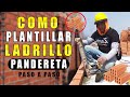 Como Plantillar Ladrillo Pandereta (Paso a Paso)