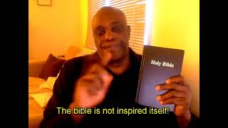 Библия не есть Слово Бога Вначале было слово и слово был Бог(ом) The Bible is not the Word of God