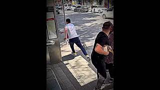 Real Man👍🏻#thief #bag #save #superman #gentleman
