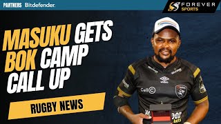 MASUKU GETS BOK CAMP CALL UP! | Rugby News