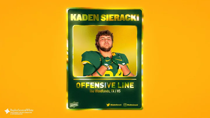 Baylor Football: Kaden Sieracki Highlights