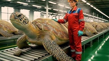 Inside Turtle Shell Factory:How Million Dollars Products Are Made.