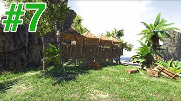 Stranded Deep Playthrough Part 7 - Finishing house and GETTING JUMPED BY SHARKS AND CRABS!!