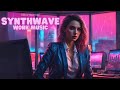 Work productivity music  synthwave cyberpunk pop prod by virzy guns