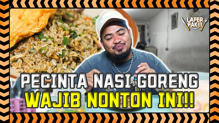 LAPER PAK ~ GARA-GARA NASI GORENG INI❗RIGEN SIAP KELILING INDONESIA❗❗