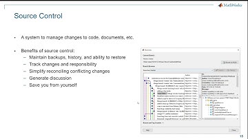 Project Management with MATLAB Simulink and Git