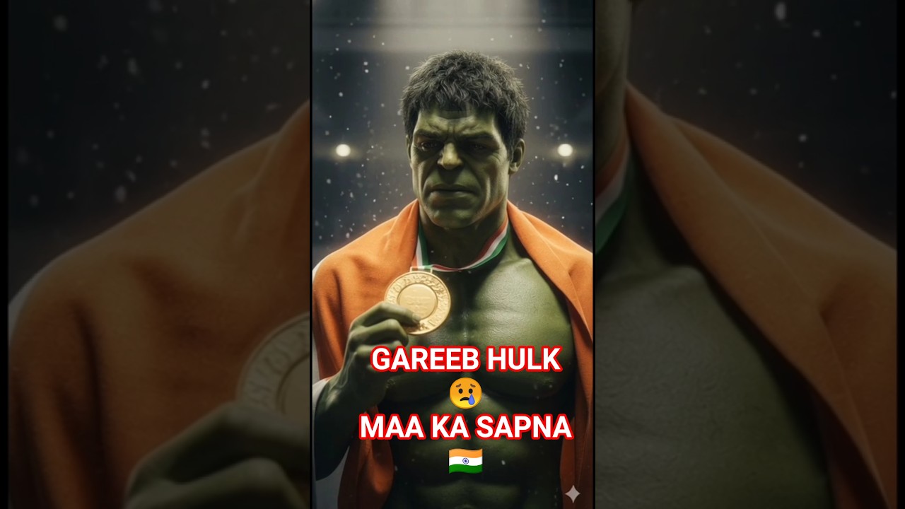 Garib Hulk Bana India Ka Gold Medal Winner 🇮🇳💔 