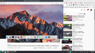 Running MacOS virtualized on Linux (Manjaro).