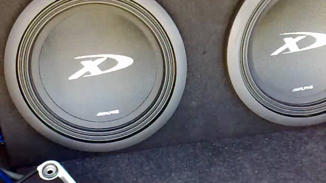 2 Alpine Type X & 2 PDX1000s by FK Performance YouTube