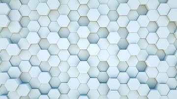 4K - Free 3D motion background - Abstract Moving Hexagons - abstract shapes animation
