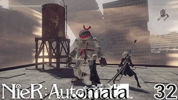 Nier Automata Part 32 - Goodbye Father Servo