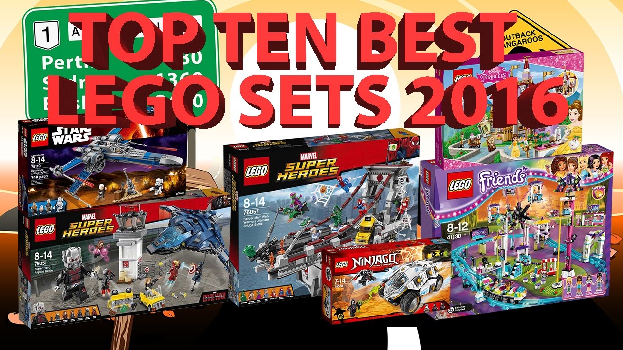 Ozzie Bricks Top Ten Best Lego Sets of 2016 YouTube