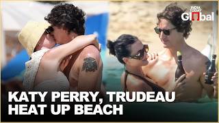 Katy Perry Packs On Pda With Justin Trudeau During Saint-Tropez Beach Getaway