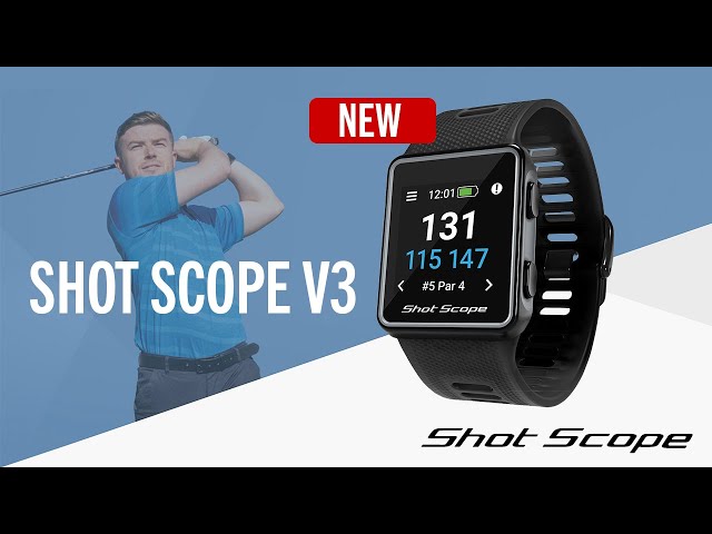 Shot Scope V3 Golf GPS Watch (NEW 2020) - YouTube