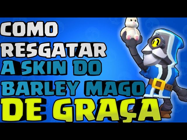 Como Ganhar A Skin Do Barley Mago Passo A Passo Brawl Stars Youtube - imagens do barley mago do brawl stars