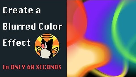 Pixelmator Pro 3 - Create Beautiful blurred Abstract colors