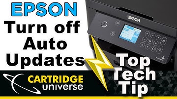 Epson: How to turn off Auto firmware updates on Epson printers.