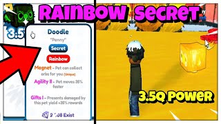 I Got The Rainbow SECRET Pet In Pet Simulator X