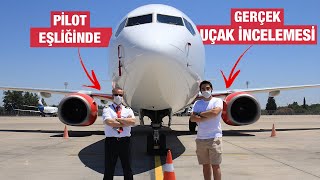 GERÇEK UÇAK İNCELEMESİ! BOEING 737-800 CORENDON AIRLINES