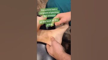 Got chronic ankle sprains and a pinch in the front of the ankle? Meet your posterior tibiotalar lig