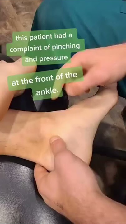 Got chronic ankle sprains and a pinch in the front of the ankle? Meet your posterior tibiotalar lig