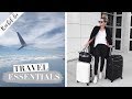 TRAVEL ESSENTIALS - Whats In My Suitcase | Organization, Fit More & No Mess