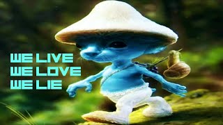 😸SMURF CAT😸 We Live, We Love, We Lie