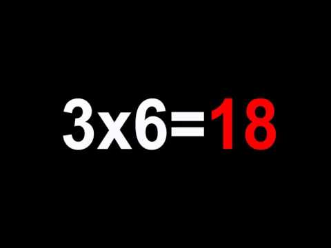 Multiplication Drills table 3 rep 3times