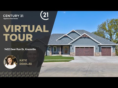 1402 Deer Run Dr, Knoxville, IA home video tour