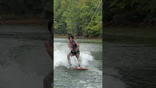Wakeboarding chaos! The boys try their best… but it’s crash after crash until the big finale