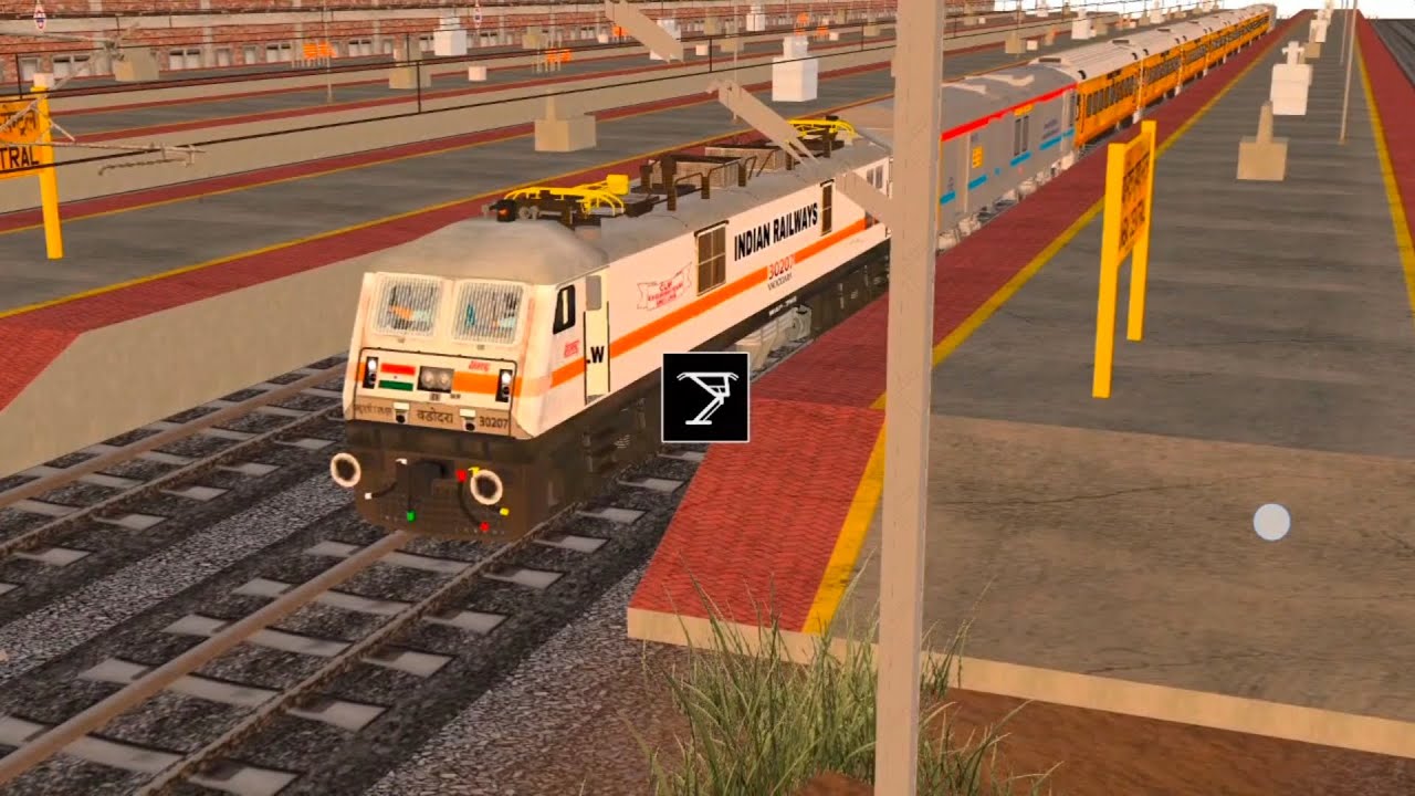 Train simulator game 