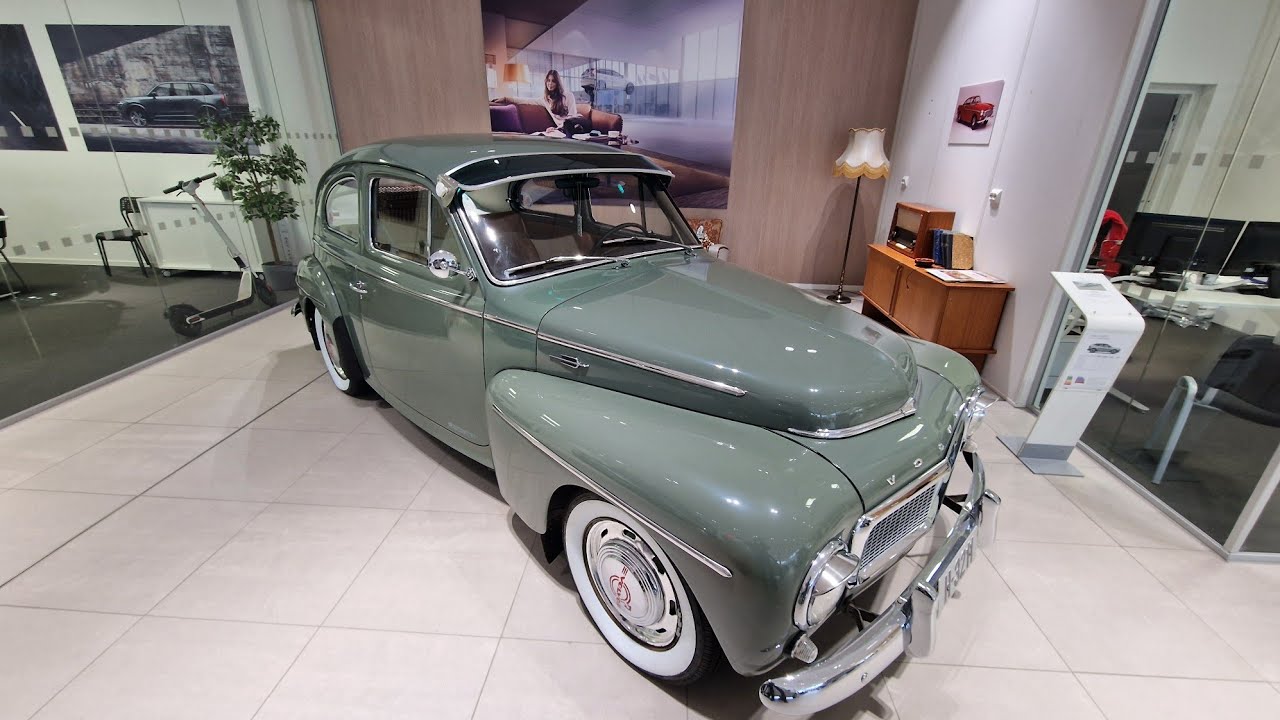Классический автомобиль Volvo PV544 | Визуальный обзор