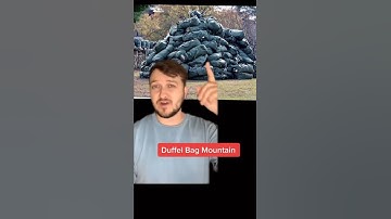 What Is The Duffle Bag Mountain In The Army? #shorts#army