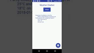 Weather chatbot App screenshot 5