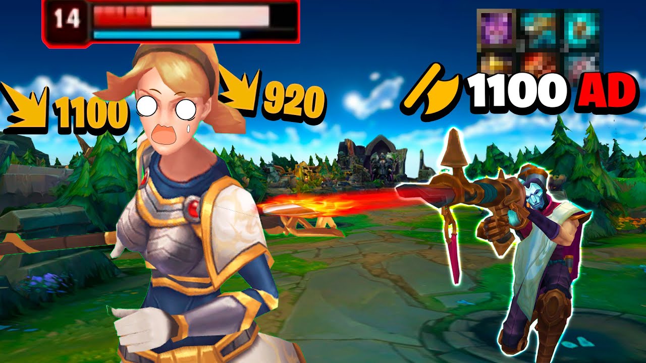 😱¡JHIN BUILD 1100 AD! SE ESCAPA LA CUADRA? | League of Legends