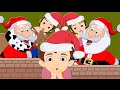 Когда Дед Мороз в Камине Застрял | When Santa Got Stuck Up the Chimney in Russian