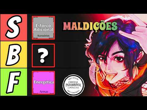 Ranqueando TODAS as MALDIÇÕES de Ordem Paranormal RPG! - feat @SkStatic @Ojimoooo @agc4569