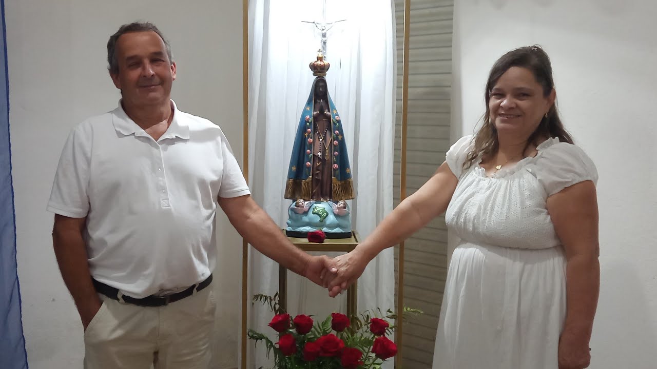 8 de fevereiro de 2026 Domingo missa BODAS DE SEDA 41 ANOS : CIDA  E EDIVALDO 