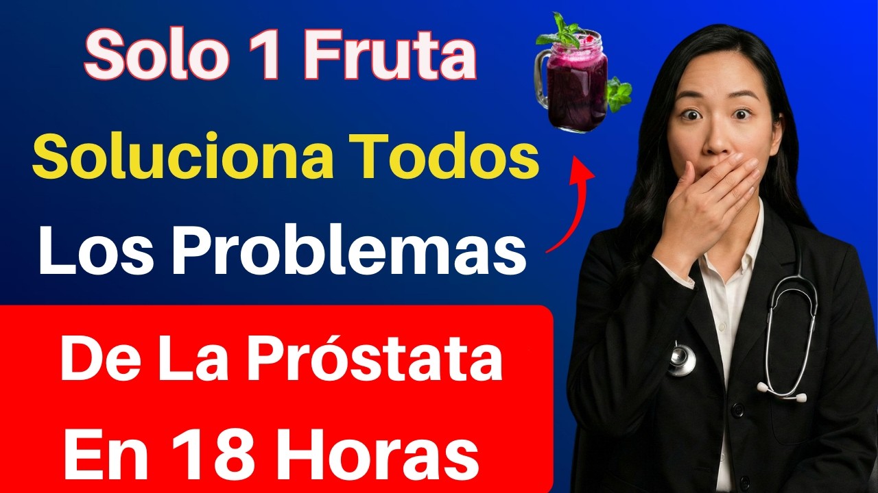 Urólogo revela: Come esta fruta para reducir el tamaño de tu próstata de forma natural |
