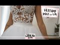 Vestido de Noiva 2 em 1 com Saia e Manga Removível! | CAROLINA ISOPPO | VIRGÍNIA MANSSAN