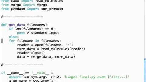 Software Carpentry Sets & Dictionaries Exercise Part 4