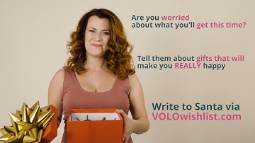 How to ask for a gift? | Use the VOLO wishlist app | Birthday & Christmas Gift registry