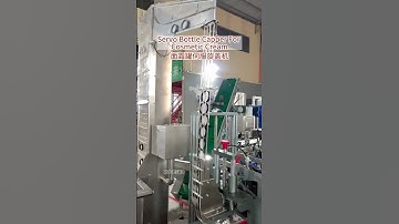 ZONESUN Automatic Servo Cosmetic Cream Jar Capping Machine #machine #capper #packagingmachine