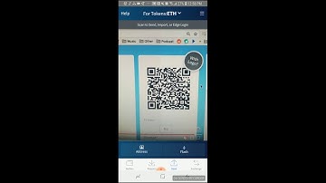 Scan QR Code for Custom Ethereum Tokens with Edge