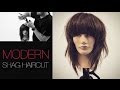 How To Cut A Modern SHAG Haircut Step by step