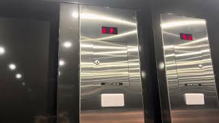 Schindler HT VR hydraulic elevator at Zara, Walden Galleria Mall, Cheektowaga, NY