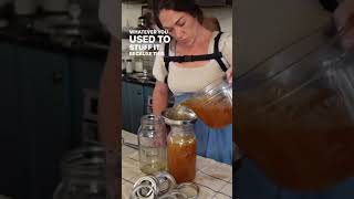 $225 Worth Bone Broth from ONE Turkey! Tap & hold screen then click description for recipe#homestead